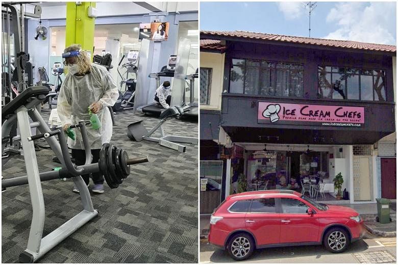 Gym di Jurong West, toko es krim di Upper Thomson di antara tempat-tempat yang dikunjungi oleh pasien Covid-19 yang menular