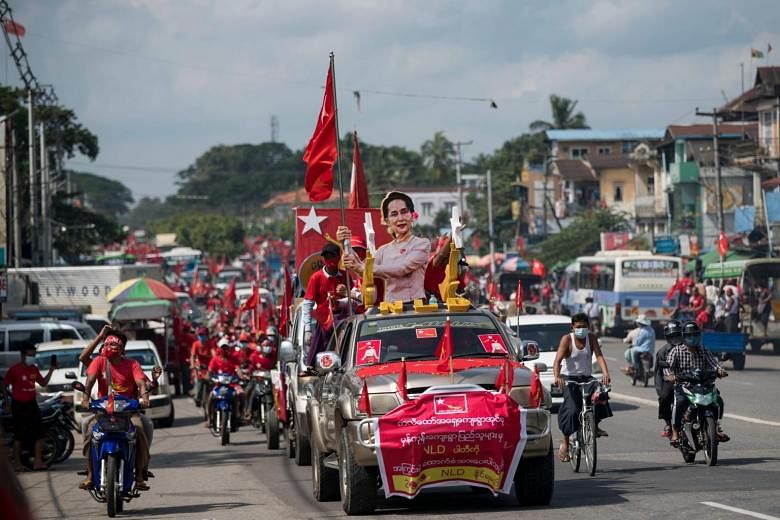 AS Tekan Pemimpin Myanmar Suu Kyi untuk Pemilu Inklusif