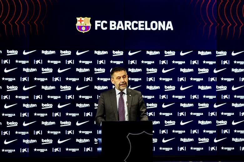 Sepak Bola: Presiden Barcelona Josep Maria Bartomeu mengundurkan diri setelah perselisihan Messi