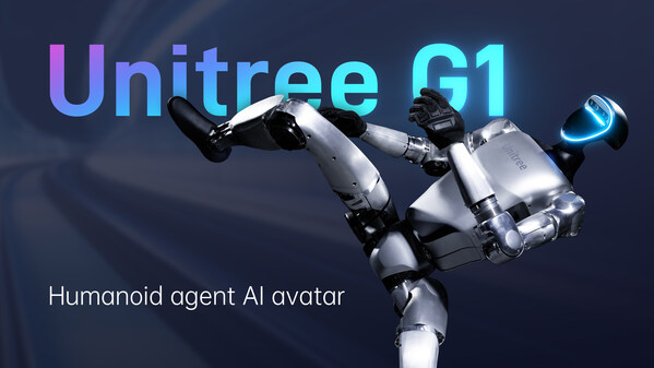Agen Unitree G1 Humanoid | Avatar AI | Imitasi & Penguatan didorong oleh pembelajaran